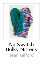 No Swatch Bulky Mittens